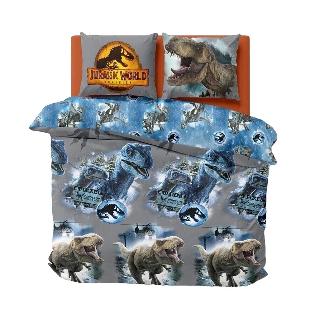 Jurassic World Dominion Reversible Duvet Set