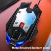 G10 Kabelgebundene USB-Makroprogrammierungs-Gaming-Maus, bunte, wassergekühlte, leichte 200-DPI-Mäuse mit LED-Hintergrundbeleuchtung und 7 Tasten für PC