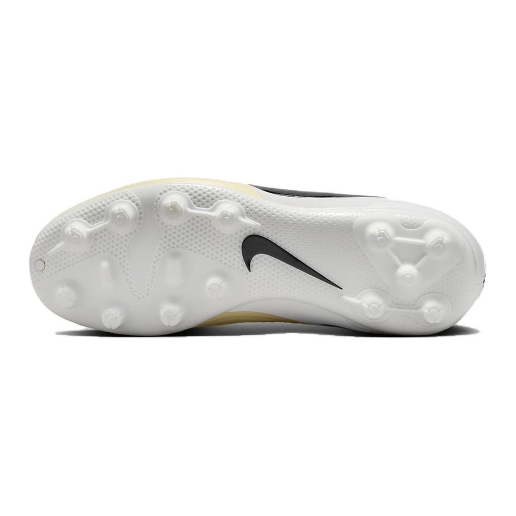 Nike Tiempo Legend 10 Junior Comfortable Round Toe Non-Slip Wear-Resistant Low-Top Kids Soccer Shoes Kids sneaker Yellow Black DV4349-700
