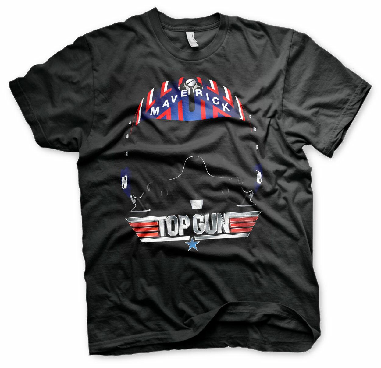 Officially Licensed Top Gun Maverick Helmet 3XL4XL5XL Men s T-Shirt XL