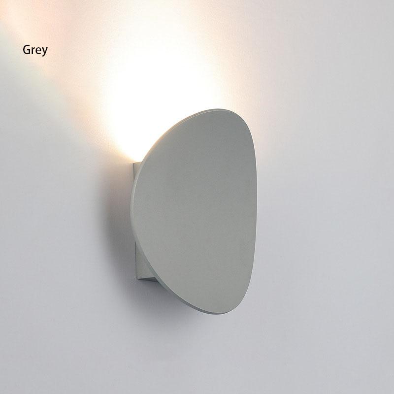 

Скандинавский внутренний алюминиевый светодиодный настенный светильник для украшения гостиной, подсветка для фона, домашнее освещение, прикроватный светильник для спальни, лофт-лампа white light