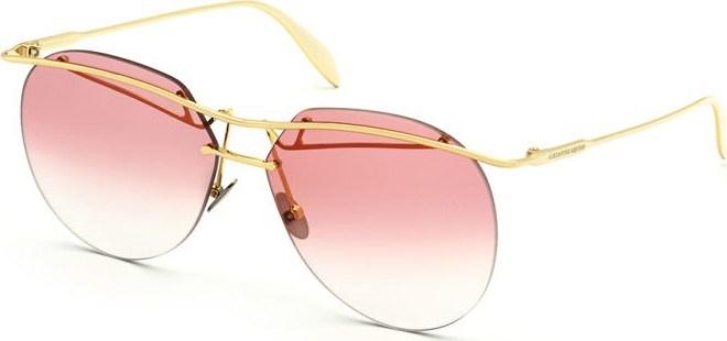 

Alexander McQueen AM0155SA 002 60 Женские солнцезащитные очки