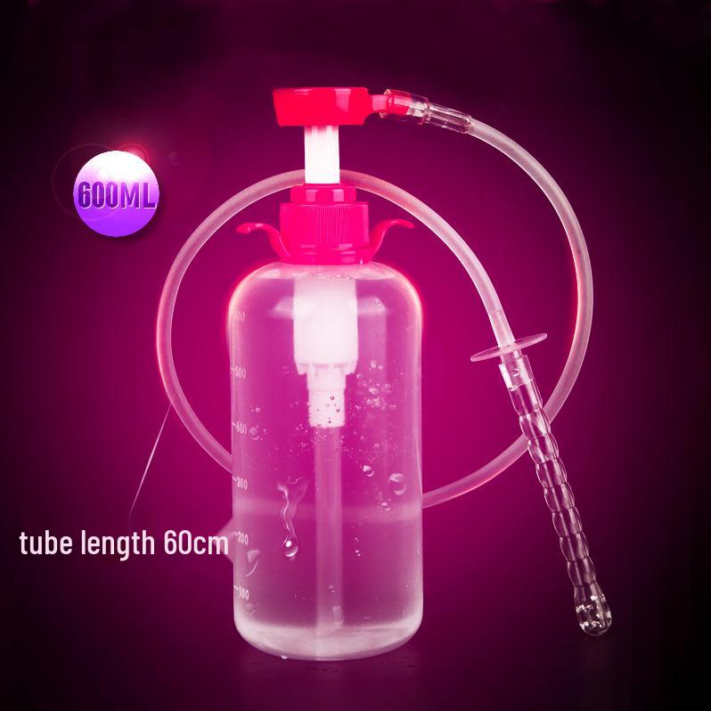 Unisex Personal Bidet: Pressurized Rear & Front Cleaning, Manual Enema Bottle