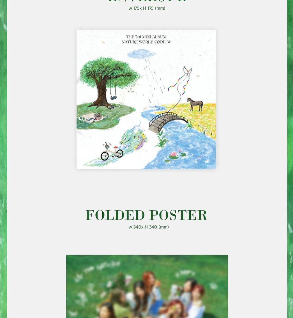 NATURE - Mini 3rd Album [NATURE WORLD : CODE W]