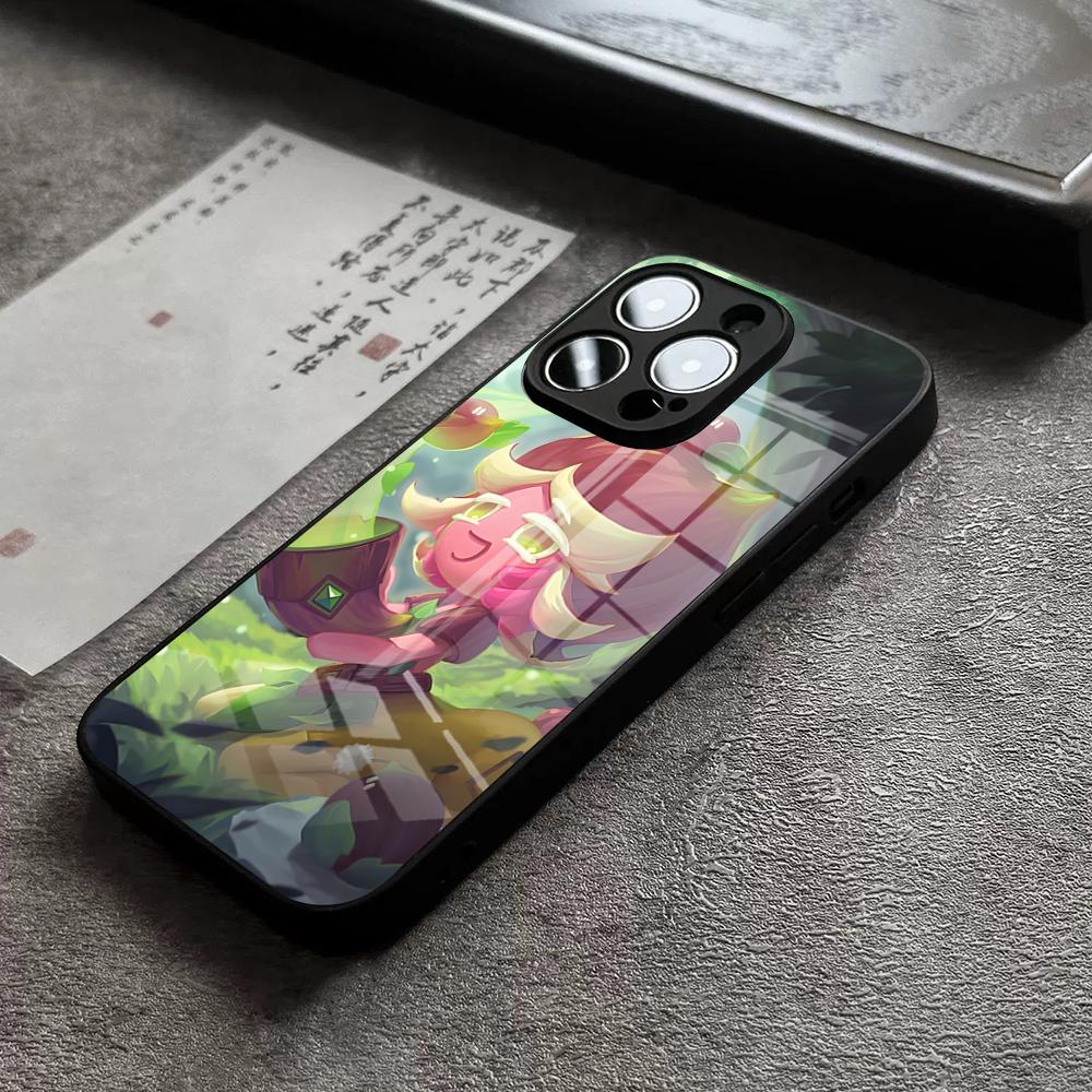 Korean Game C-Cookie Run Kingdom Phone Case For IPhone 17 16 Pro Max 15 Plus 14 Pro 12 11 13 Mini X XR XS Max SE Glass Cover
