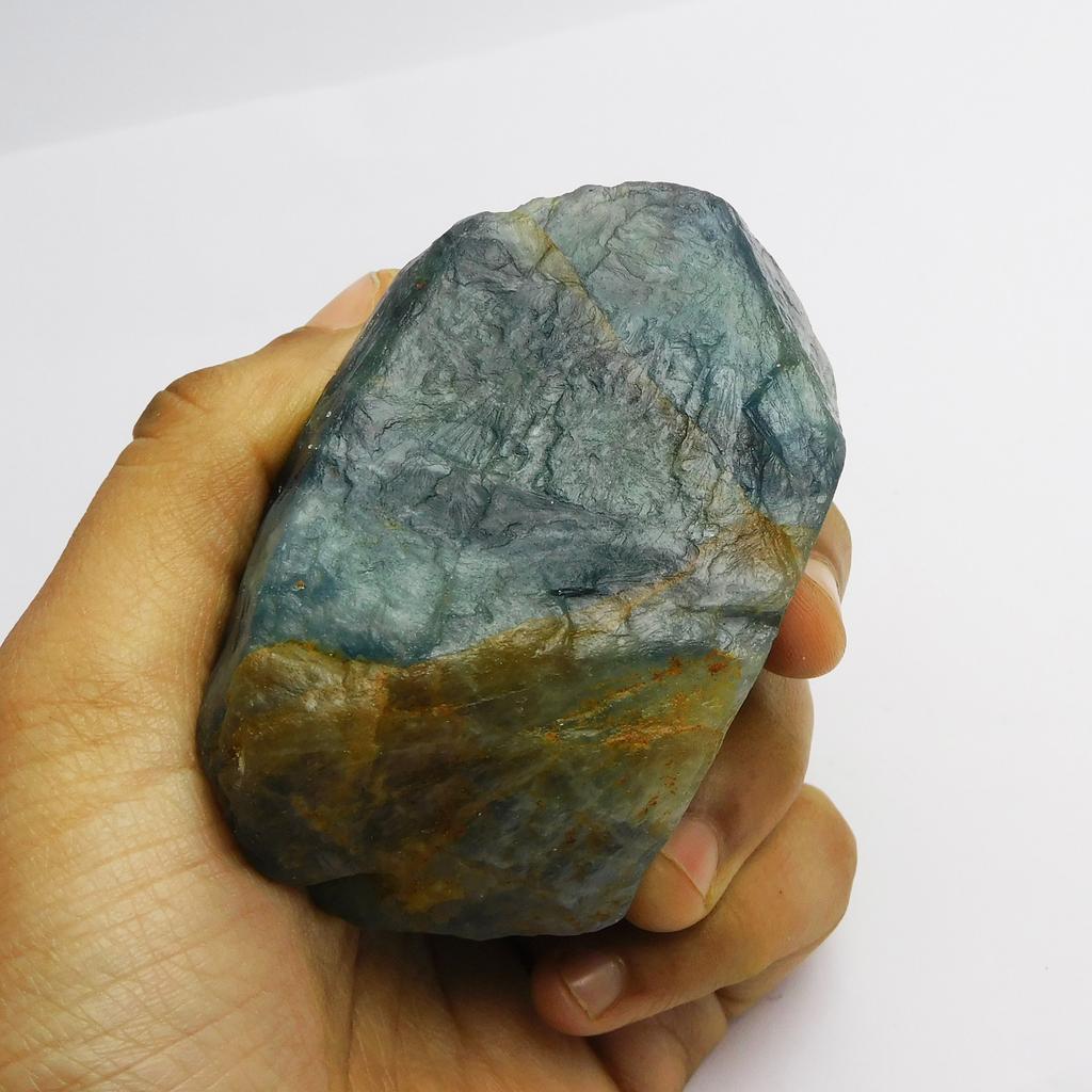 1513 Ct Earth Mined Natural Fluorite Uncut Rough Multi Color Gemstone