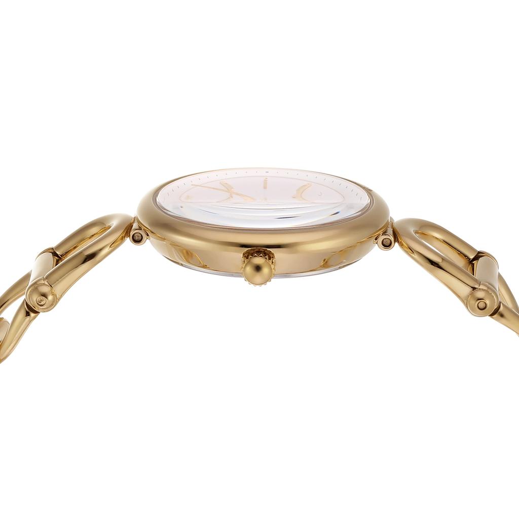 CARLIE Three-Hand Gold-Tone Stainless Steel Watch