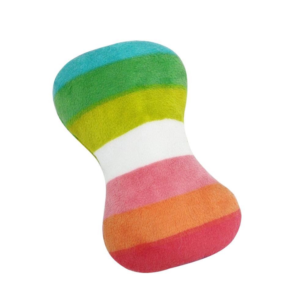 Plüsch Quietschspielzeug Hundespielzeug Bissfest Reinigen Hundekauspielzeug Welpentrainingsspielzeug Ball Obst Zeichentricktiere Tierbedarf