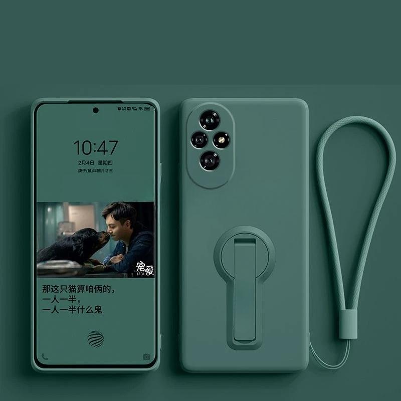 Folyékony szilikon teljes kameravédős, ütésálló, támasztós tok Xiaomi 17T Pro 15T Pro 17 Pro Max 17 Ultra készülékekhez, elvesztésgátló zsinóros tok