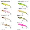DAIWA Chinning Lure Silver Wolf Rough Diver 90F Matte Chart