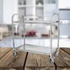 Commercial 2-Tier Mobile Service Cart