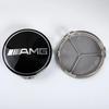 4 pieces 75mm Car Wheel Center Hub Caps Cover for Mercedes-Benz A/B/C/E/S/GLA/CLS Class C200L GLC GLK CLA decorate Accessories