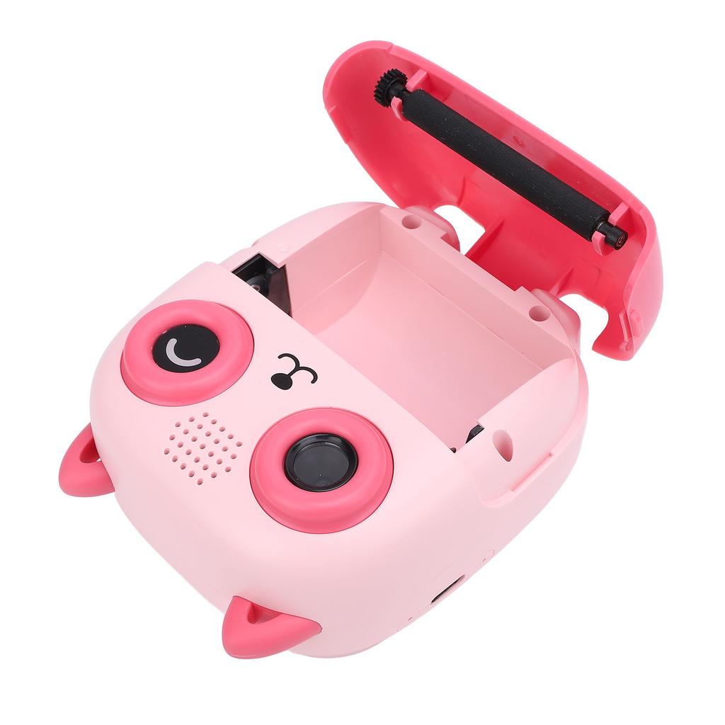 Print Camera 1080P 48MP Digital Video Camera Thermal Printing Dual HD Camera 2.4 Inch Screen Music Game Play 1300mAh Battery