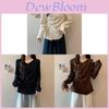 Oversized T Shirt With V Neck And Embroidery For Plus Size Women