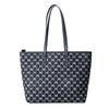 New MQ Polyester Tote Bag Shopping Bag Underarm Shoulder Bag Women's Dark Blue MQ221086