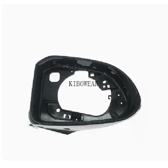 Glossy Black Side Mirror Frame for Hyundai SantaFe IV TM IX45 Holder Santa Fe replace glass surround