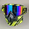 Moto Snow Goggles Mask UV400 Outdoor Riding Men's Windproof Sand Goggles Helmet Mask Mask