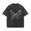 Camiseta de manga corta de algodón de verano para hombre Y2K, camiseta Retro americana para mujer, camisetas de Hip Hop Harajuku para verano