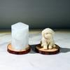 3D Cute Golden Teddy Candle Silicone Molds Handmade Poodle Dog Aromatherapy Gypsum Resin Mold DIY Dog Decoration Ornament Gift