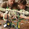 1226Pcs Jurassic Tyrannosaurus Rex Fossil Skeleton Building Blocks Electric Driven Education Dinosaur Model Toys Holiday Gifts
