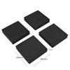 4Pcs Square Washing Machine Anti Vibration Pad Shock Proof Pads Refrigerator Mute Mat Non Slip Floor Furniture Protectors