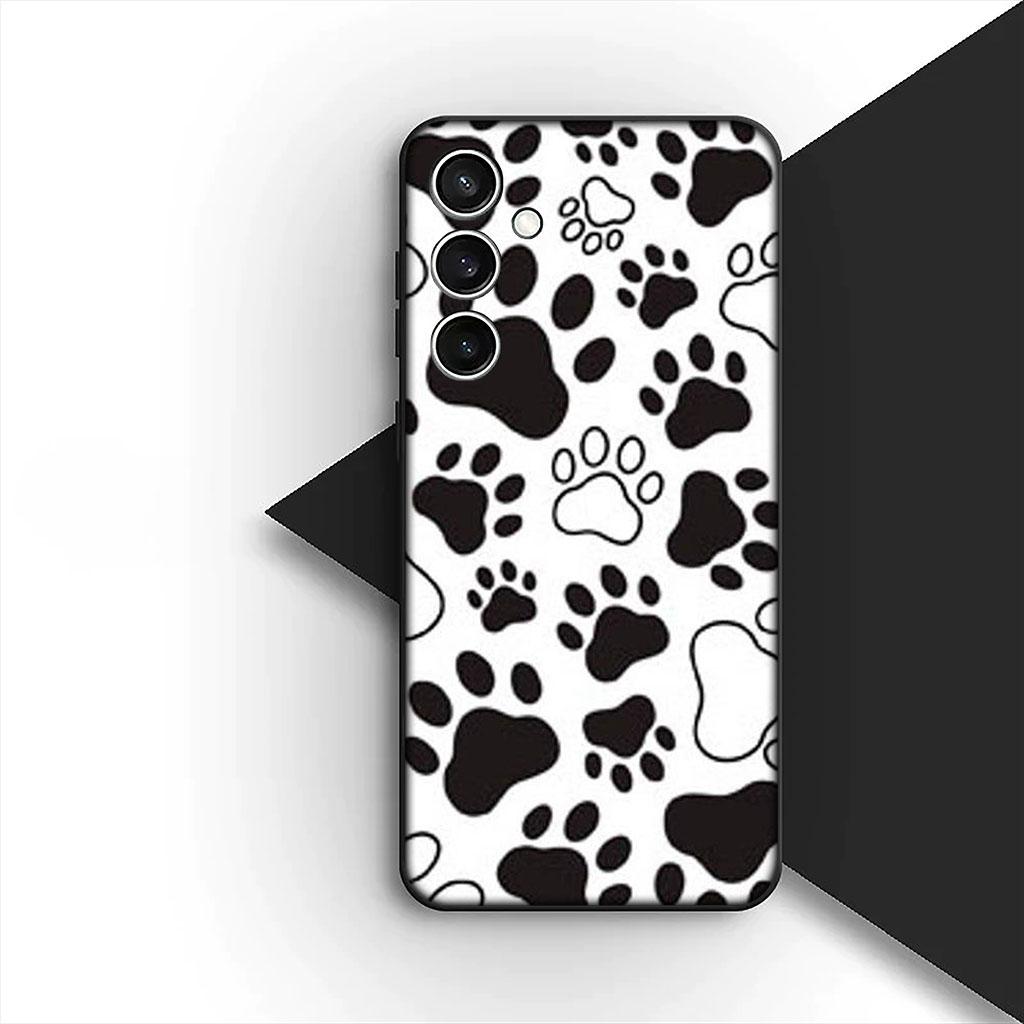 Phone Cover for Motorola Moto G55 G45 G75 G85 G13 Edge 50 30 Fusion 40 NEO Ultra Pro Soft Case Cat Cute Dog Paw Wallpaper