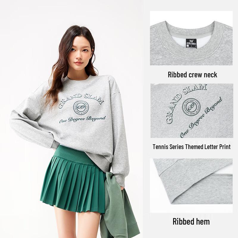 361° Women's Casual Printed Fleece Sweatshirt