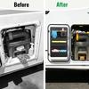 Wall Mounted Rv Door Organize Multi Layer Shelves Space Saving Storage Box Compact Bathroom Toilet Paper Holder Ideal For Rv Van