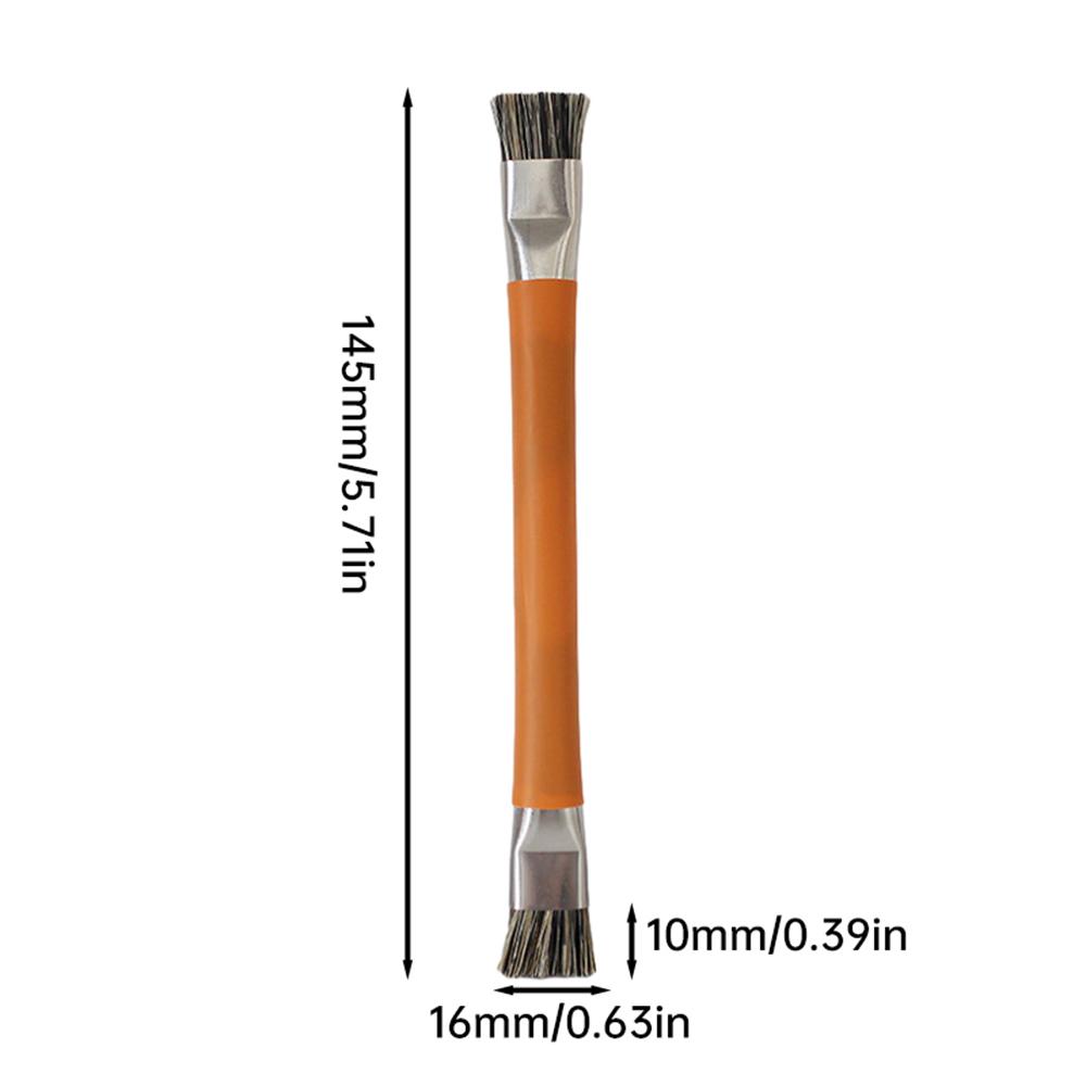 Safe Brush Anti-Static Motherboard PCB Cleaning Brush for Mobile Phone Repair Hand Tool Kit Double Head