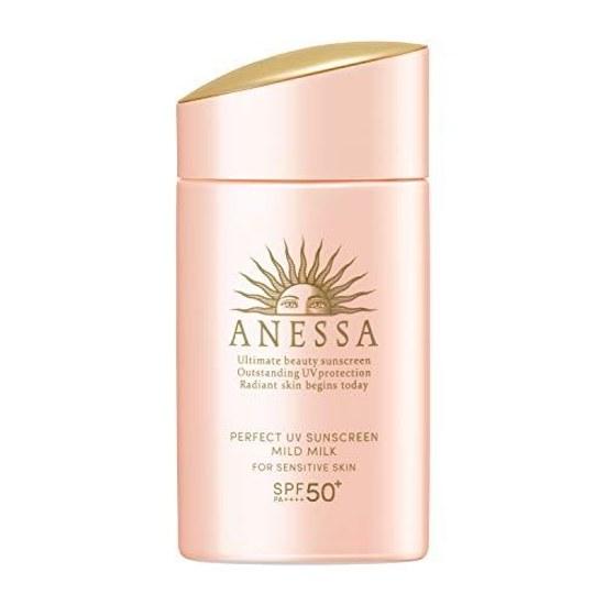 ANESSA Perfect UV Mild Milk N Sunscreen Fragrance-Free 60 Milliliters Beauty