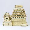 Himeji Castle 3D Wooden Puzzle DIY Craft Kit for Kids and Adults Educational Toy for Boys and Girls 3D Also a Great Gift for Adults Ki-gu-mi - - -