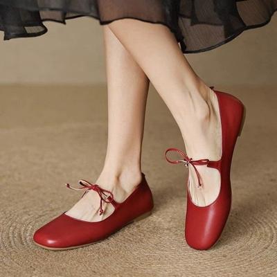 Dames Mary Janes Schoenen voor Casual Lage Hakken Rijschoenen Klassieke Ballet Flats Schoenen Lente 2025 Kantoor Dame Schoenen Topsiders