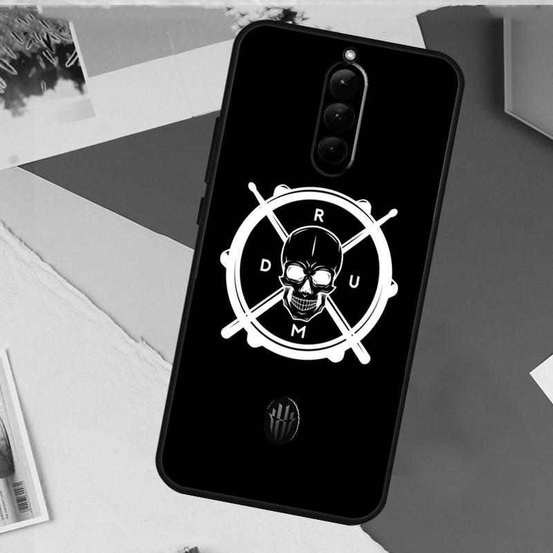 Musical Drum Drumsticks Drummers Case For ZTE Nubia Red Magic 11 10 9 8 8S 9S 10S Pro Plus 6 7 6S 7S Pro 5G 6R 10 Air Cover