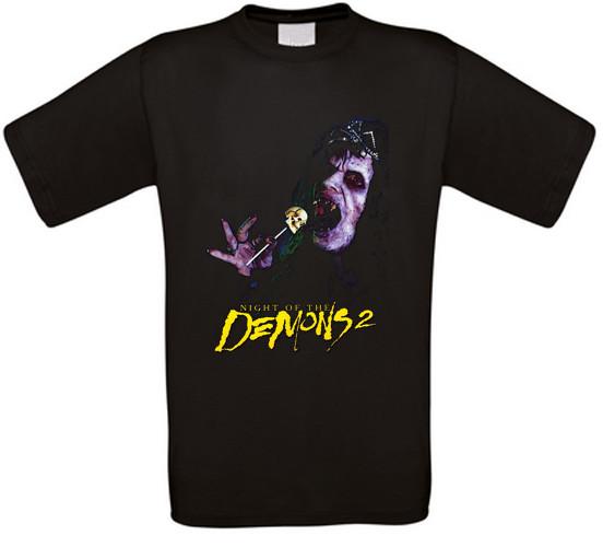 Notte Of The Demons 2 Orrore Culto Movie TShirt Unisex T-Shirt M