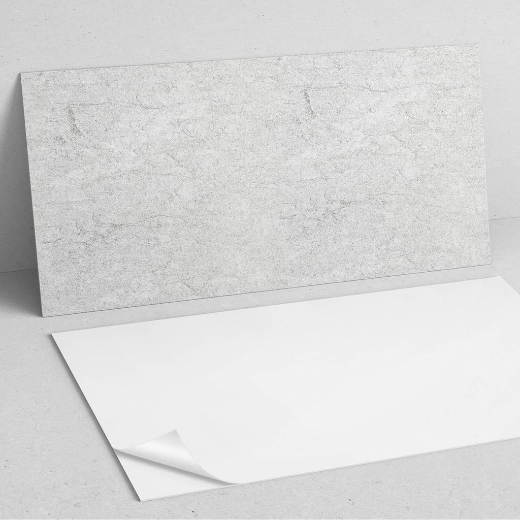Panel Samoprzylepny Z Nadrukiem - Idealny Do Kuchni 100X50 Cm Tekstura Kamienia Naturalnego