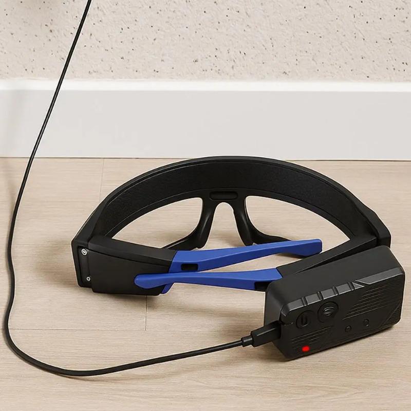 Nuovi occhiali multifunzione XTE con luce e ricarica Type-C, lampada frontale di avvertimento, compatta e portatile, lampada frontale sensibile al tocco