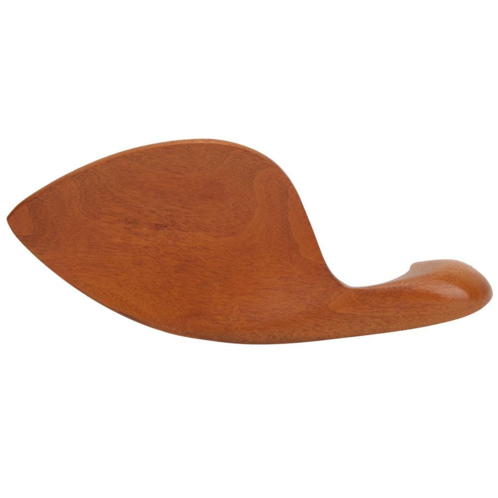 Jujube Wood Violin Tailpiece Set Wooden Color Violin Chin Rest  Violin Replacement