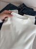 Women's Half-Turtleneck Sweater: Stylish, Tight-Fitting Knitted Base Layer for Autumn/Winter 2026; Perfect with Coats.