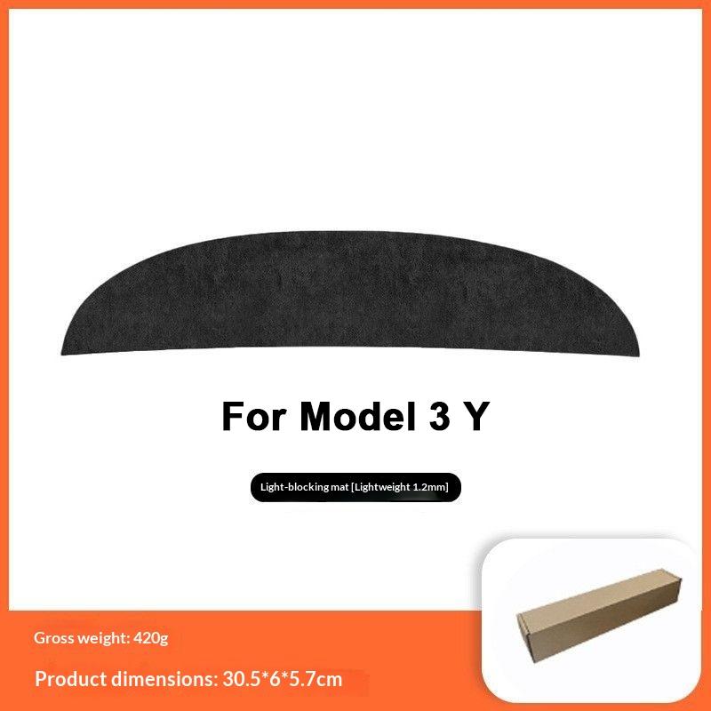 For Tesla Model Y Juniper 2026 2026 Dashboard Cover Pad Suede Sunshade Protector Anti-UV Dash Mat Non-slip Pads Car Accessories