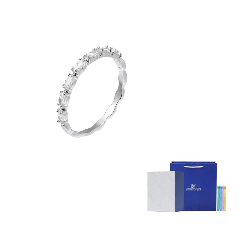 Swarovski Vittore Alloy Rings Womens 52-Camellia Gift Box