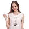 Necklace Popular Geometric Natural Shell Pendant Long Women Sweater Chain