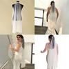 Luxurious Bridal Veils Airy Sheer Hair Accessory For Wedding Pearls Adorned Headpiece Classical Design