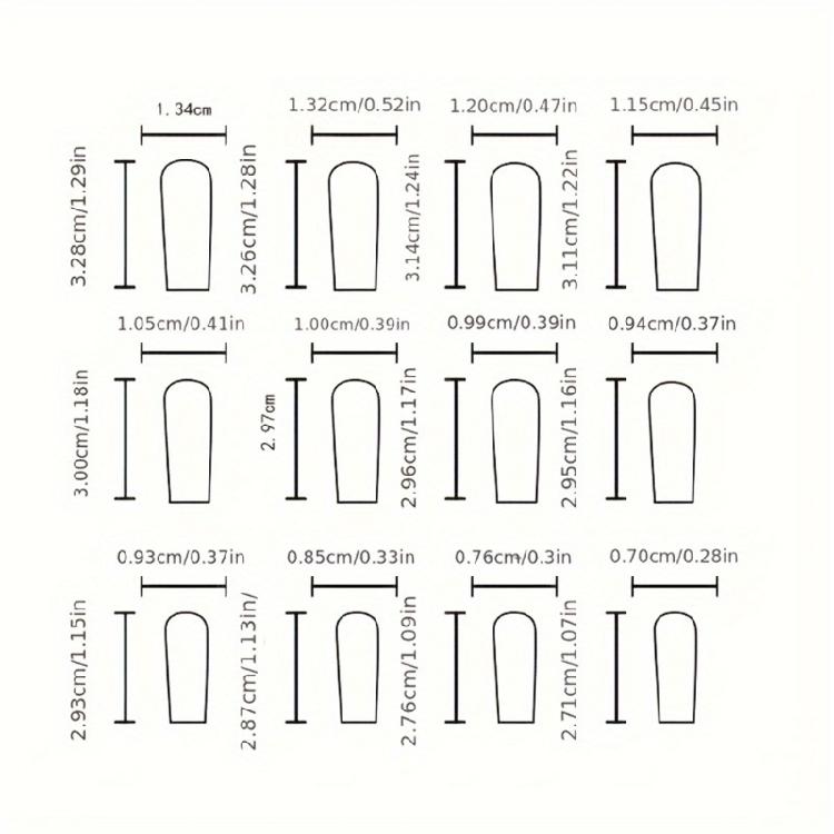 24 Stück Valentinstag Press-On-Nägel Französische Spitze Falsche Nägel Sargform Vollabdeckung Aufkleber-Nägel Herz Acrylnagel