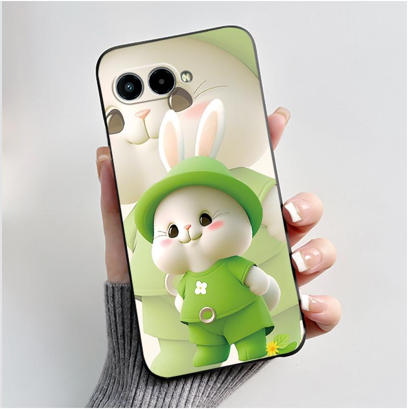 Case For TCL T-Mobile T Phone 3/ Revvl 8 Bumper Black Shockproof Soft Casing Fashion New Design Mighty Dragon Pattern Cover