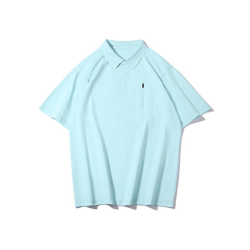 Casual-Style Fashionable Men's New Outdoor Simple Solid-Color Versatile Trend-Forward Brand Top