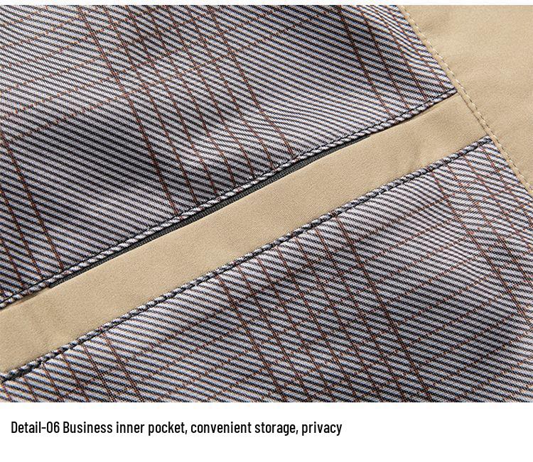 Men's Spring/Autumn Executive Casual Jacket - Middle-aged & Elderly Dad Wear