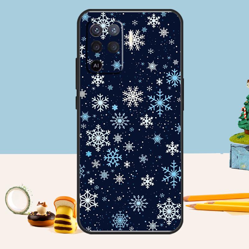 

Чехол Снежинка Зимний Для Oppo A80 A60 A40 A15 A16 A17 A57 A94 A74 A54 A76 A96 A18 A38 A58 A78 A98 A5 A6 Pro OPPO A76