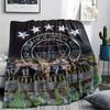 Coperta in Flanella Stampata Giocatori Fenerbahce, morbida coperta per camera da letto divano, lavabile, merchandising per tifosi, ottimo regalo.