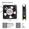 220V AC Small Axial Exhaust Fan with Distribution Box for Industrial Cabinet Cooling (12038 8025)