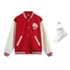 Li Ning Rijin Doujin Collection Knitwear Unisex Vermilion AFDV535-2